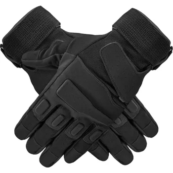 Sportovní střelba Taktické celoprstové rukavice Venkovní sportovní protiskluzové rukavice Vojenské rukavice černá L