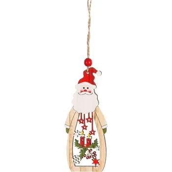 Vánoce Vánoční dřevěná ozdoba A1 1