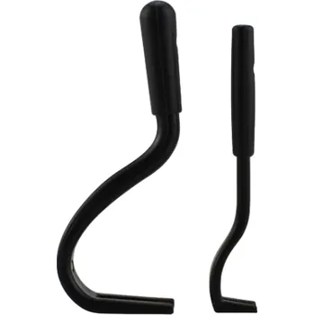 Kosmetika pro psa Sada na odstranění blech a klíšťat pro psy a kočky Nástroj na odstraňování klíšťat a blech Pomůcky na odstraňování klíšťat 2 ks černá