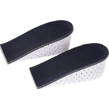 Vložka do bot Vložky do bot z paměťové pěny Černá barva Výška 4 cm Ortopedické zvýšení postavy Tlumení nárazů Pohodlí při chůzi Sport Práce Obuv