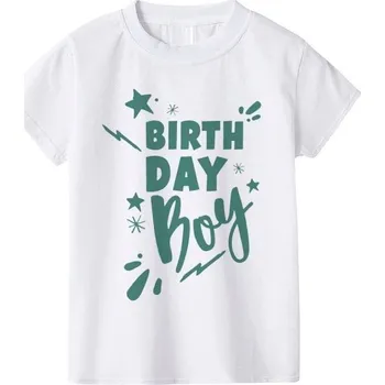 Chlapecké oblečení Chlapecké narozeninové tričko B1609 10 C