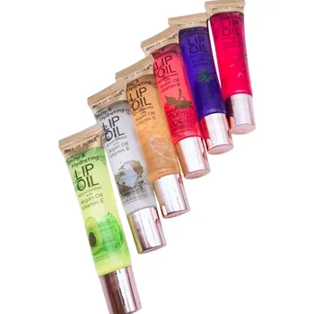 Lesk na rty Sada 6x lesk na rty s ovocnou příchutí Lesk a ochrana rtů Různé ovocné příchutě Přírodní výživa a hydratace Pro jemné a lesklé rty