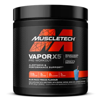 Anabolizér Vapor X5 - MuscleTech Příchuť: Fruit Punch Blast, Balení (g): 247 g