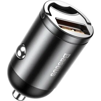 Nabíječka do auta USB Quick Charge tmavě šedá