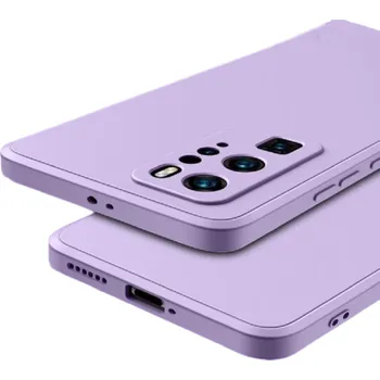 Pouzdro na mobilní telefon Odolné silikonové pouzdro pro Huawei P20 Lite fialová