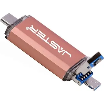 Ukládání dat USB OTG flash disk 3v1 růžová 4GB