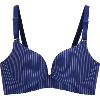 Podprsenka Pruhovaná push up podprsenka J2713 modrá 75C