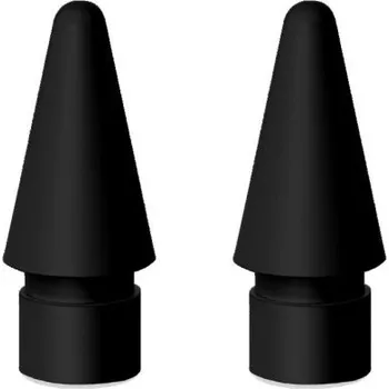 Náhradní hroty pro dotykové pero Apple Pencil 2 ks černá