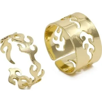 Prsten Prstýnky pro páry 2 ks D2500 zlatá