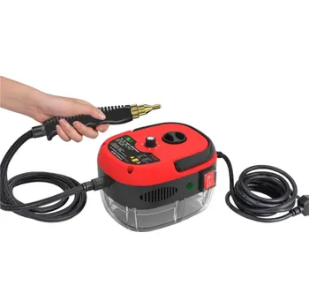 Parní čistič 900 ml 220 V Ruční parní čistič na auto, do kuchyně, do koupelny 19 x 15 x 13 cm červená