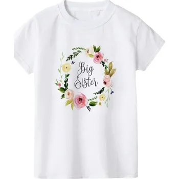 Dívčí tričko pro sestry B1589 12-24 měsíců A