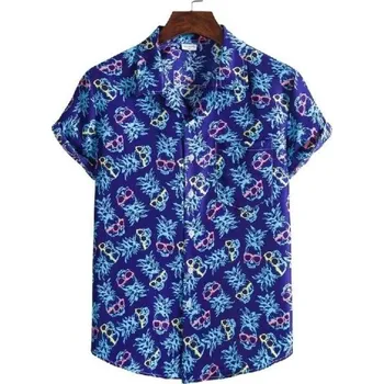 Pánská košile s krátkým rukávem F768 M 2