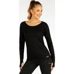 Dámské funkční triko LITEX s dlouhým rukávem černé Barva: černá, Velikost: L