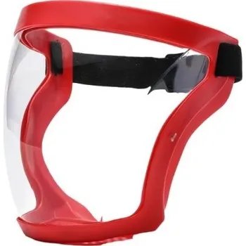 ochranný štít Celoobličejový ochranný štít červená