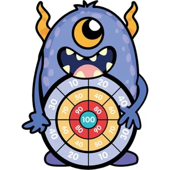 Terč na suchý zip příšerky 2