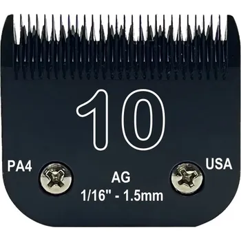 Kosmetika pro psa Náhradní střihací hlavice pro strojky Andis, Wahl, Oster, Furzone, Laube, Heiniger a Conair Profesionální ocelová hlavice na stříhání zvířat 1,5 mm Model 10