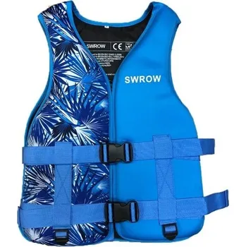 Plovací vesta Neoprenová záchranná vesta V101 modrá L