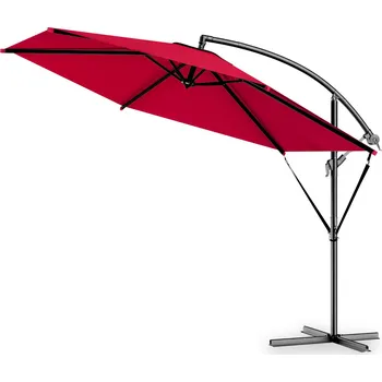 Stínicí technika Kingsleeve Zahradní slunečník 300 cm červený