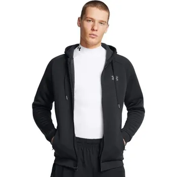Pánská mikina Mikina Armour Fleece Pro FZ Black - Under Armour Velikost: S, Barva: černá