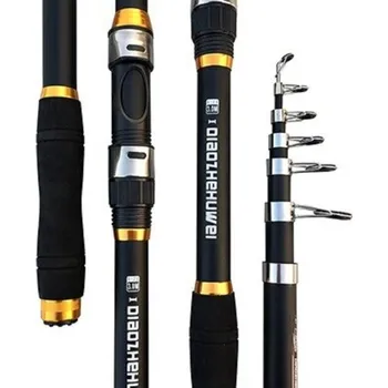 Kaprový rybářský prut 3,2 m černá