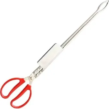 Kleště na krmení hadů 52 cm Kleště z nerezové oceli Kleště na hady s kulatým zakončením