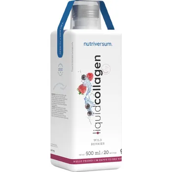 Kloubní výživa Nutriversum Liquid Collagen 10 000 mg sugar free třešeň 500 ml