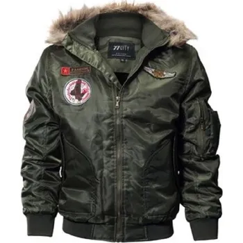 Pánská větrovka Pánská podzimní bunda F1204 armádní zelená M