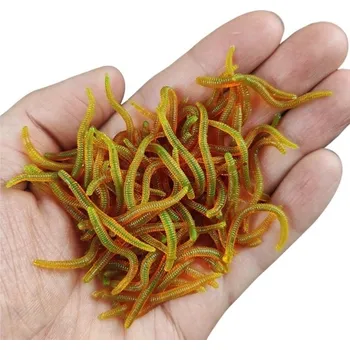 Umělá nástraha Umělí červi 3,5 cm 100 ks 3