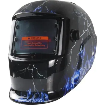 Svářečská kukla Samozatmavovací svářečská helma se solárním napájením Stmívací helma pro sváření s nastavitelným rozsahem odstínů 30 x 20 x 22 cm