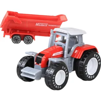 autíčko Dětský traktor červená