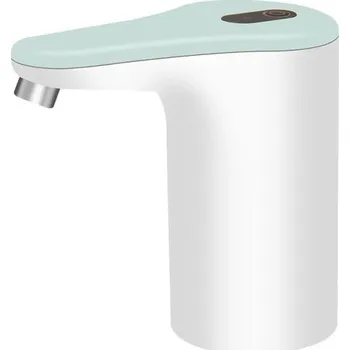 Elektrické čerpadlo na vodní lahve Elektrický plastový dávkovač na vodu 1200 mAh 4 W 14 x 12 cm světle zelená