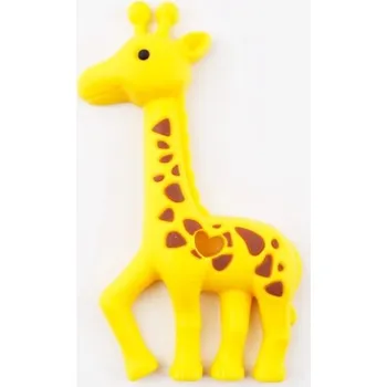 Dětské kousátko ve tvaru žirafy J875 žlutá