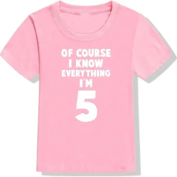 Dětské narozeninové tričko B1468 12-24 měsíců L