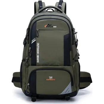 Outdoorové zavazadlo Pánský turistický batoh E1089 armádní zelená