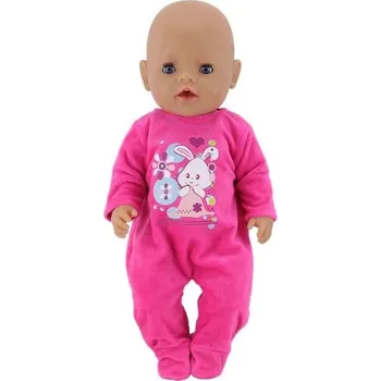 Doplněk pro panenku Overal pro panenku A410 tmavě růžová