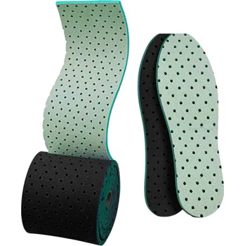 Vložka do bot Samořezné vložky do bot 50 cm Neutrální barva Přizpůsobitelné vložky pro každou velikost obuvi Tlumení nárazů Podpora nožní klenby zelená