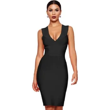 Dámské šaty Společenské šaty Pearl černá L