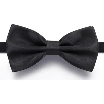 Pánský černý formální motýlek Elegantní společenský doplněk Stylový design Klasický tvar Nastavitelná velikost Ideální pro oblek a smoking
