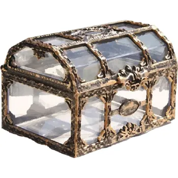 Průhledná šperkovnice bronzová