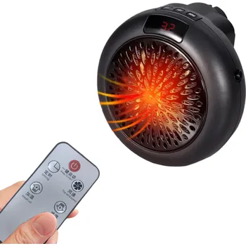 Topidlo Přenosný elektrický ohřívač do zásuvky N931 černá