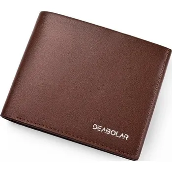 Pánská kožená peněženka M469 tmavě hnědá 1