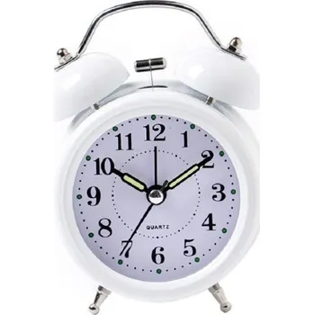 Hodiny Analogový budík G1867 bílá