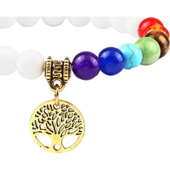 Náramek Náramek sedmi čaker Z257 zlatá