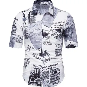 Pánská košile F686 bílá S