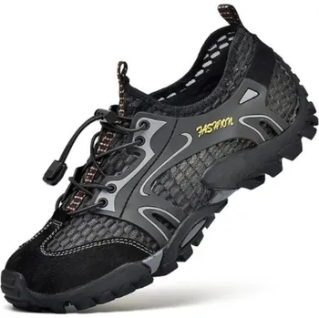 Pánské tenisky Pánské outdoorové boty A2422 černá 43