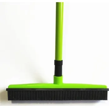 Gumové koště neonová zelená