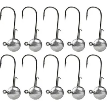 Jigový háček s velkou hlavou 10 ks 20 g Háčky na přívlač Rybaření Umělá nástraha Jigová hlavička Ostrý háček na dravé ryby Montáž nástrahy