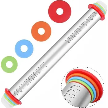 Váleček na těsto Nastavitelný váleček na těsto 43 cm