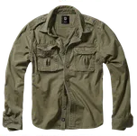 Brandit Košile Vintage s dlouhým rukávem olive Velikost: 6XL