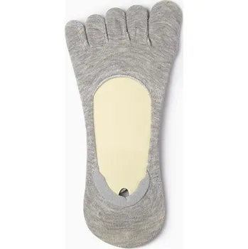 Pánské ponožky Pánské krátké prstové ponožky světle šedá